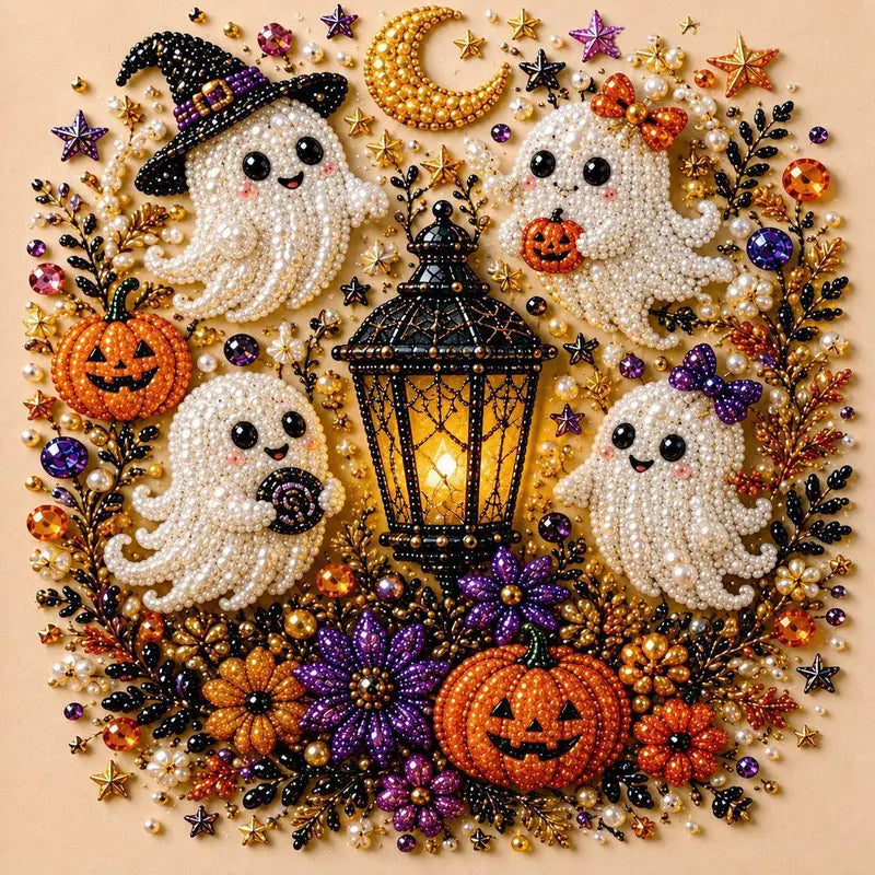 Sera Halloween Witch Diamond Painting Kit | 5D Sparkling Art for Adults 4