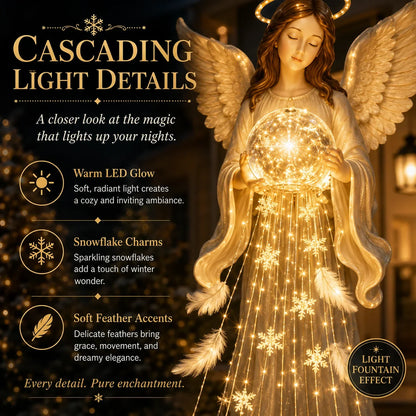 Sera Solar Garden Light | Angel Design, Weather-Resistant Outdoor Illumination 5