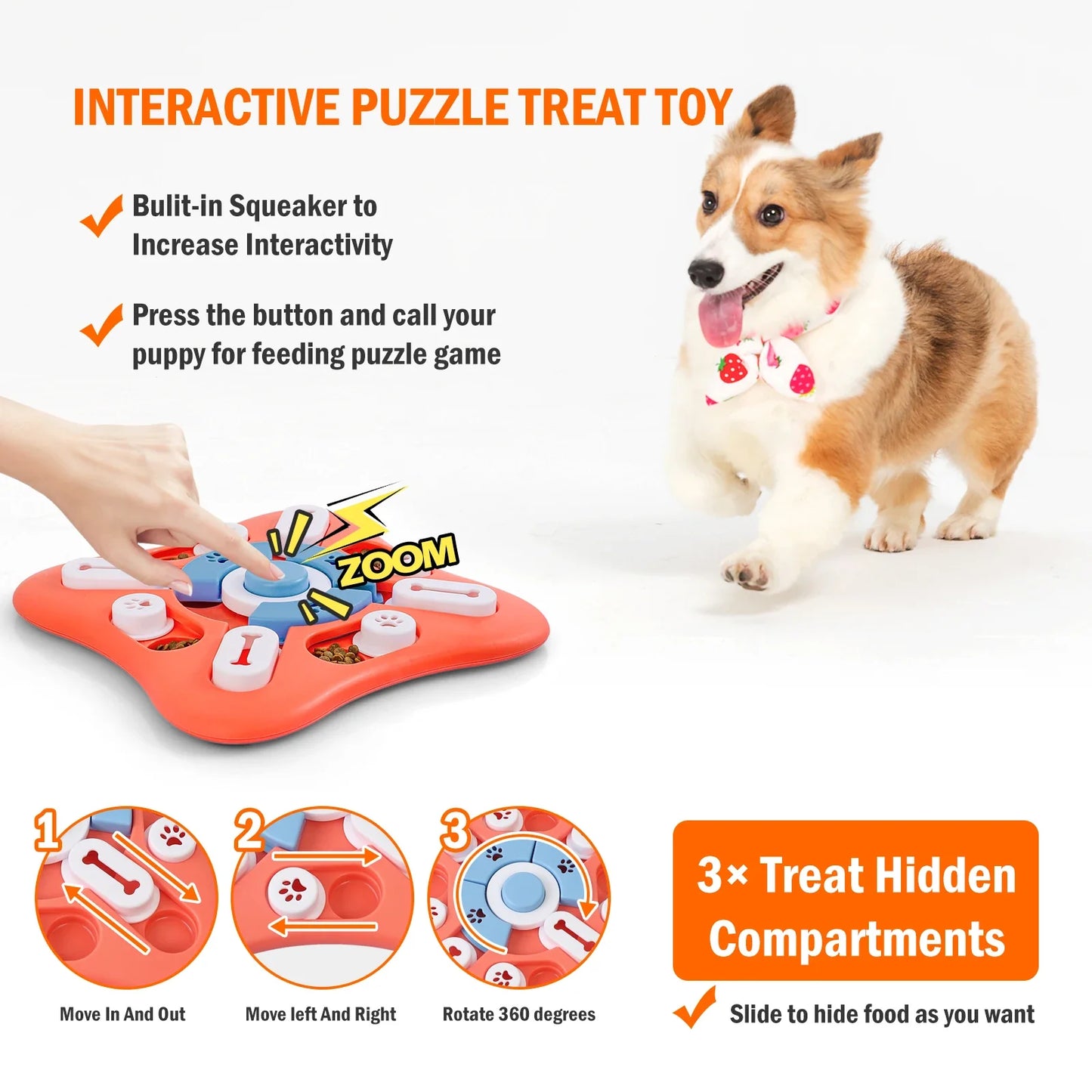 Dog Puzzle Toy 22$ TODAY ONLY