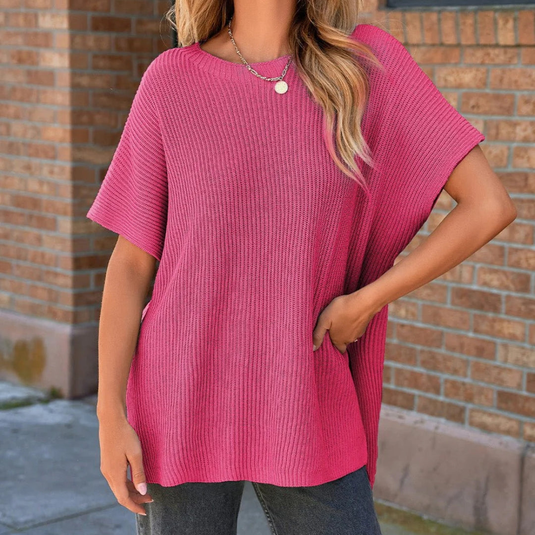 Sienna Waffle Tee | Soft, Relaxed Fit 3