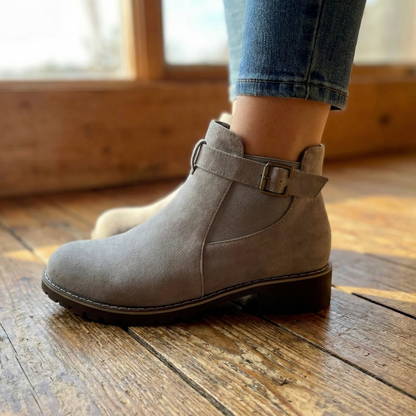 Sierra Ankle Booties | Suede-Look, Easy Slip-On 2