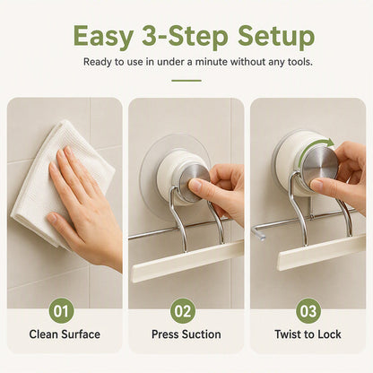 Sierra Paper Towel Holder | Suction Cup, Stainless Steel, Easy Tear 7