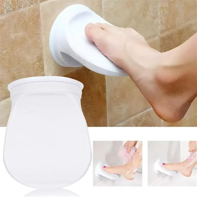 Sierra Shower Foot Rest | Durable ABS Plastic, Suction Cup Mount for Shaving 1