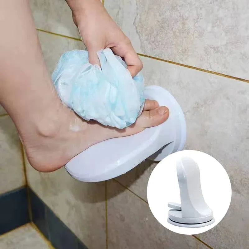 Sierra Shower Foot Rest | Durable ABS Plastic, Suction Cup Mount for Shaving 4