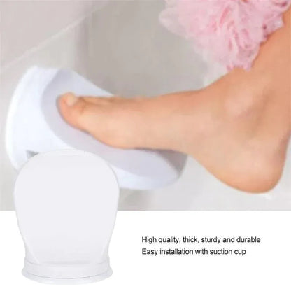Sierra Shower Foot Rest | Durable ABS Plastic, Suction Cup Mount for Shaving 8