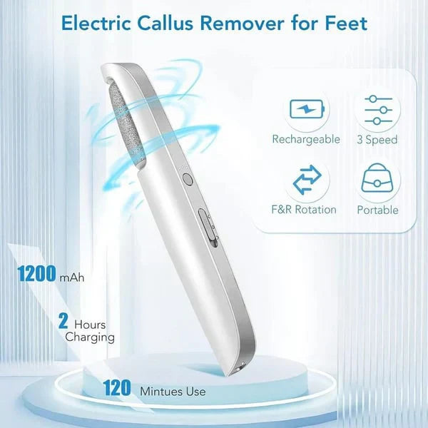 SilkStep Pro Foot Care Device | Electric Callus Remover, USB Rechargeable 0