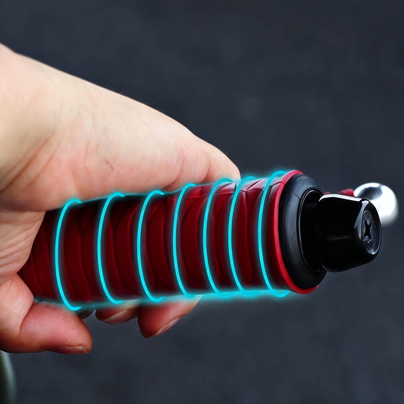 Silo Bike Handle Grips | Premium Silicone, Universal Fit, Shock Absorbing 3