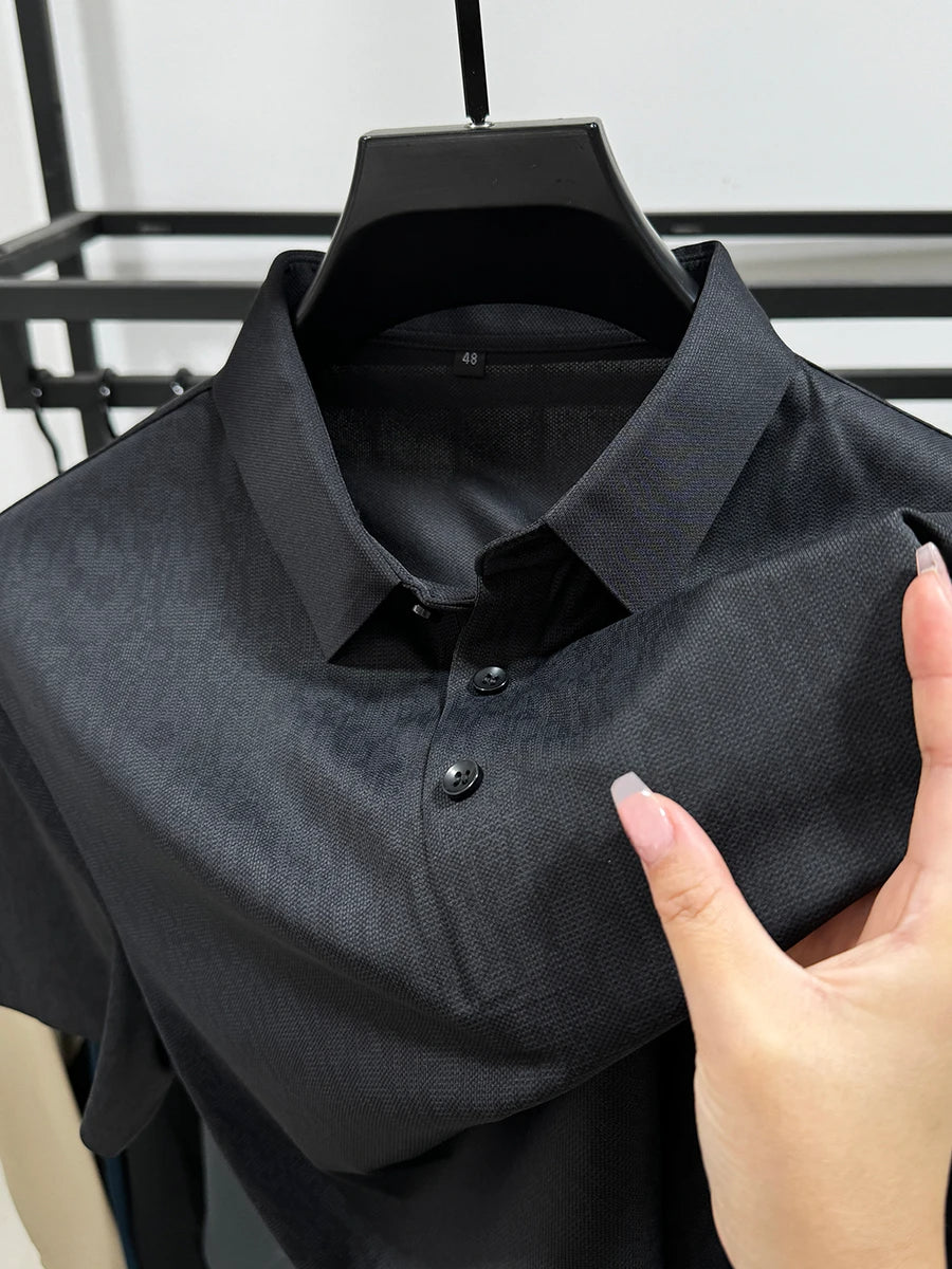 Silva Short Sleeve T-Shirt | 100% Silk, Breathable Comfort 1
