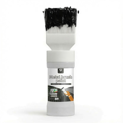 Silvra Metallic Silver Paint | Water-Based, Built-In Brush for Easy Application 0