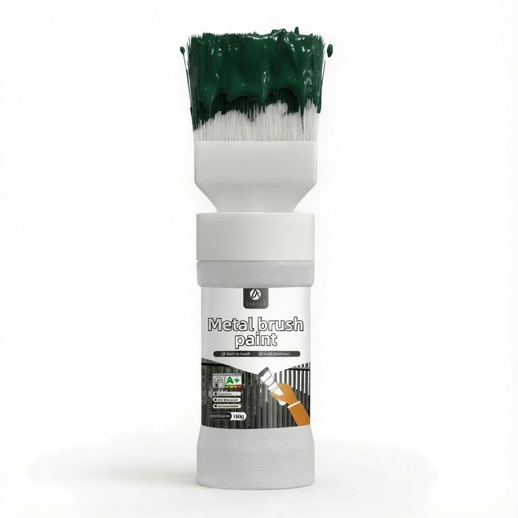 Silvra Metallic Silver Paint | Water-Based, Built-In Brush for Easy Application 11