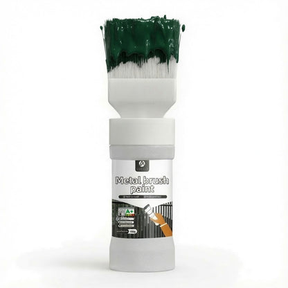 Silvra Metallic Silver Paint | Water-Based, Built-In Brush for Easy Application 11
