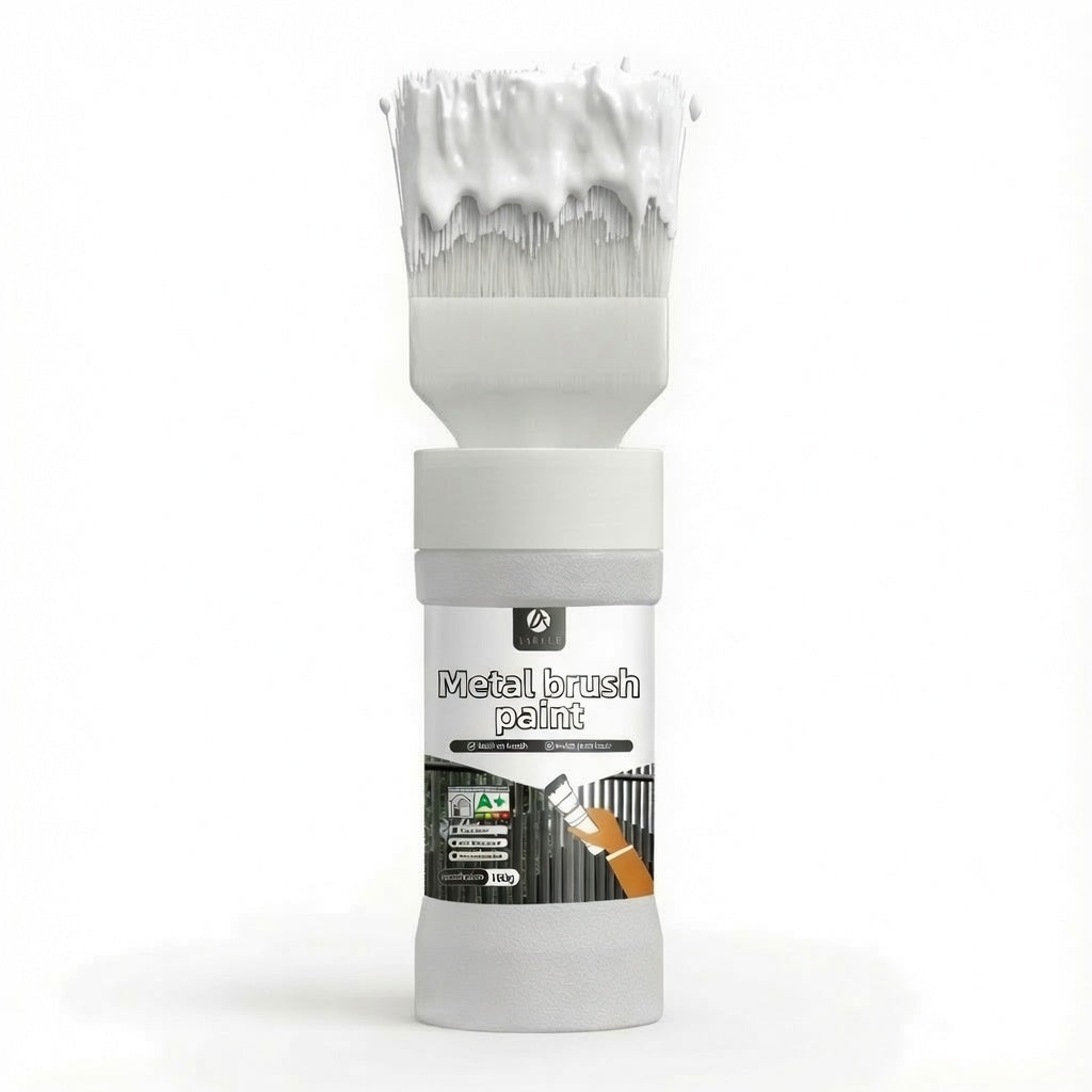 Silvra Metallic Silver Paint | Water-Based, Built-In Brush for Easy Application 12