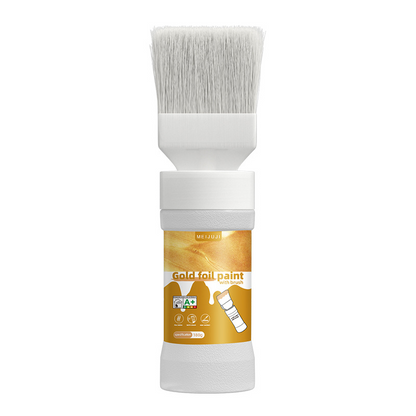 Silvra Metallic Silver Paint | Water-Based, Built-In Brush for Easy Application 13