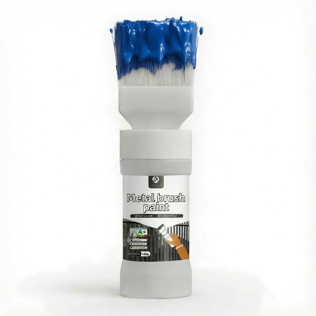Silvra Metallic Silver Paint | Water-Based, Built-In Brush for Easy Application 14