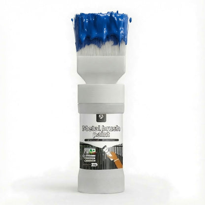 Silvra Metallic Silver Paint | Water-Based, Built-In Brush for Easy Application 14