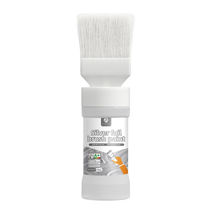 Silvra Metallic Silver Paint | Water-Based, Built-In Brush for Easy Application 8