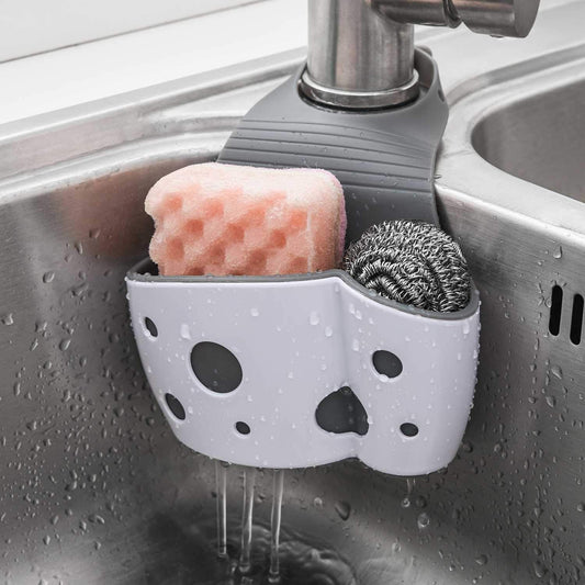 Sina Kitchen Sink Caddy | Adjustable Organizer for Sponge and Soap 0