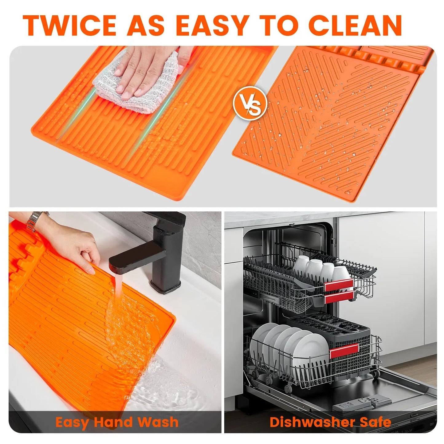 Sizzle Grill Mat | Heat-Resistant, Food-Grade Silicone 4