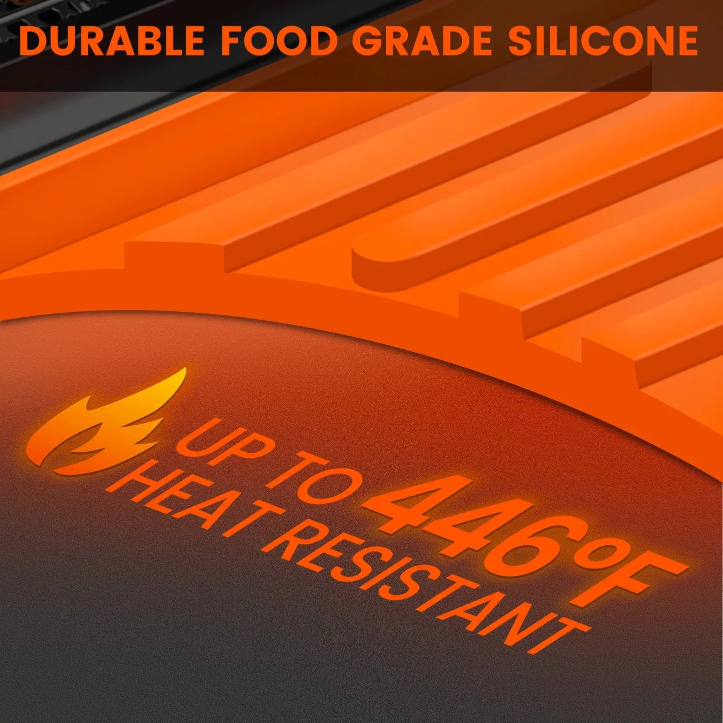 Sizzle Grill Mat | Heat-Resistant, Food-Grade Silicone 5