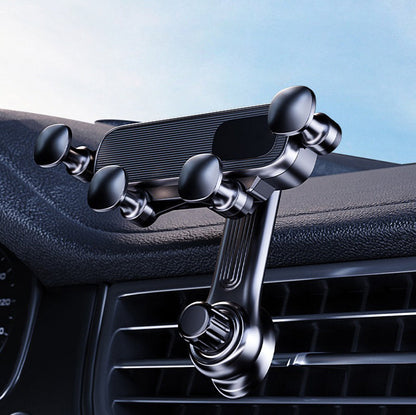 Sleek Car Phone Mount | 360° Rotation, Universal Compatibility 1