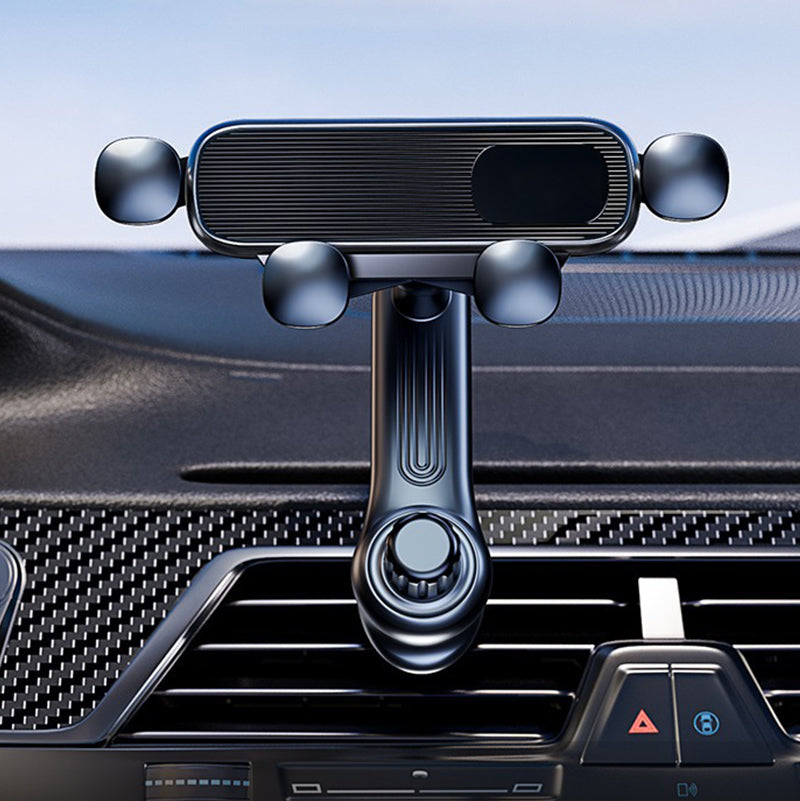 Sleek Car Phone Mount | 360° Rotation, Universal Compatibility 2