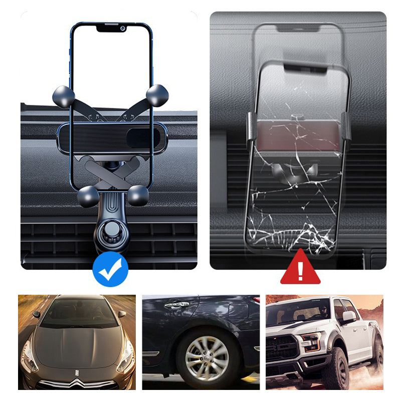 Sleek Car Phone Mount | 360° Rotation, Universal Compatibility 5