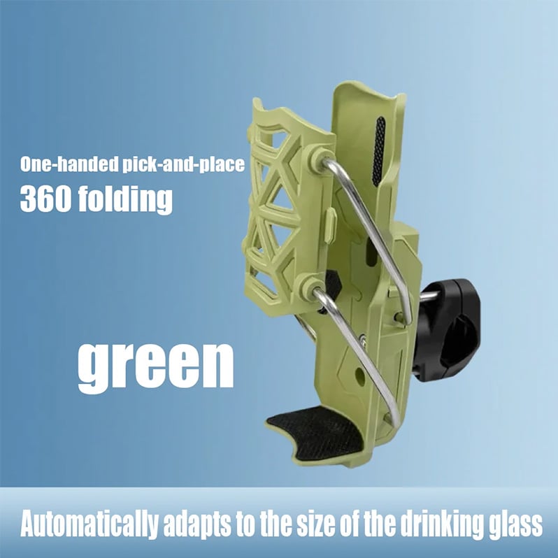 Sleek Cup Holder | Adjustable, Weather-Resistant, 360-Degree Rotation 0