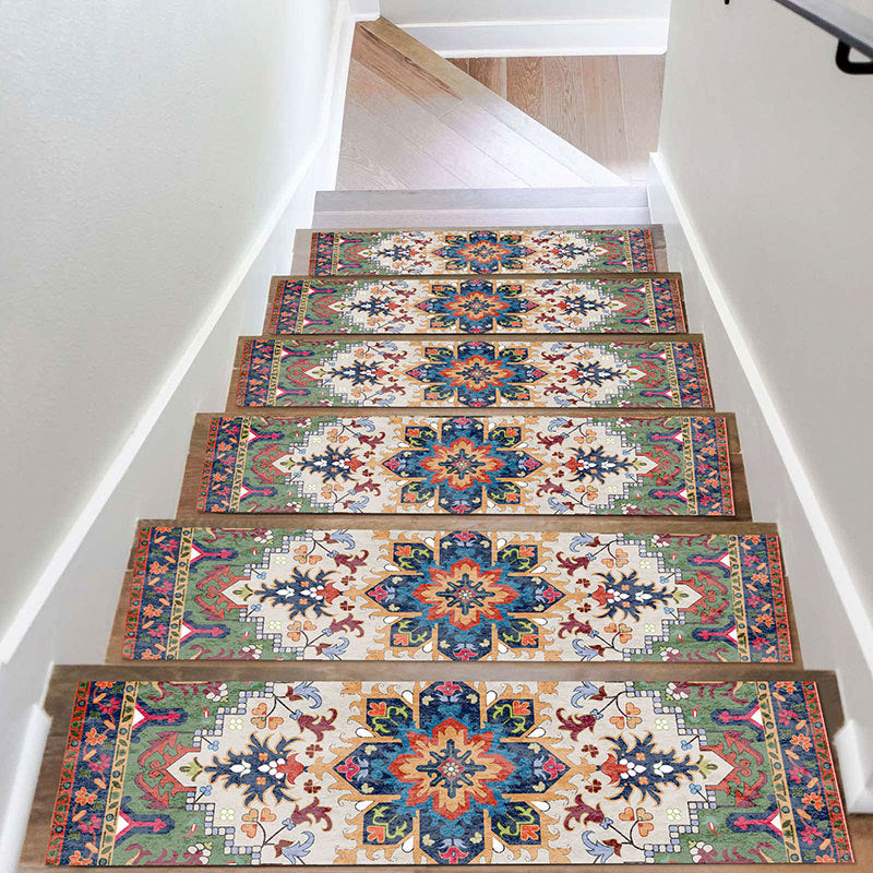 Sleek Stair Mats | Non-Slip, Noise-Reducing 12