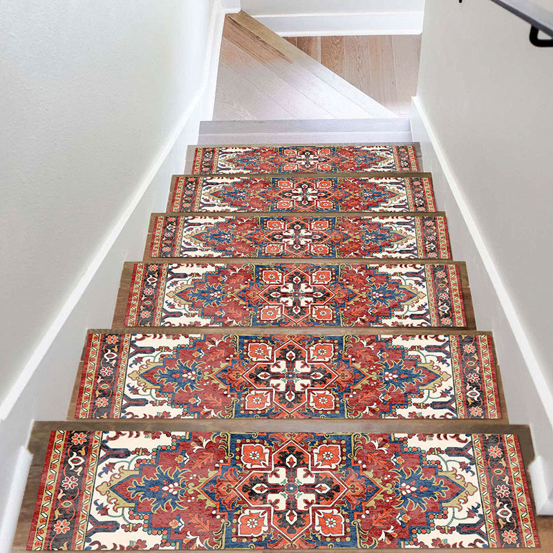 Sleek Stair Mats | Non-Slip, Noise-Reducing 7