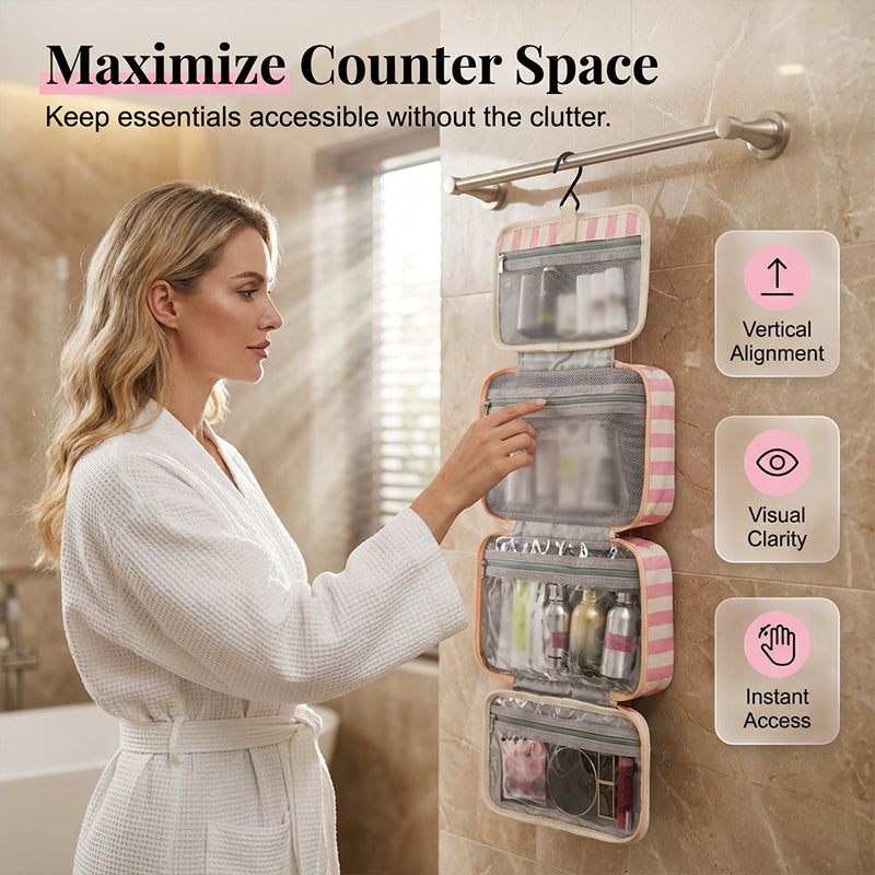 Sleek Travel Organizer Bag | Water-Resistant, Compact Design 2