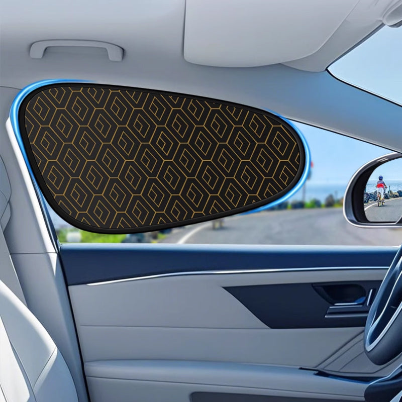 Sola Car Window Shades | UV Protection, Curved Design for Maximum Visibility 1