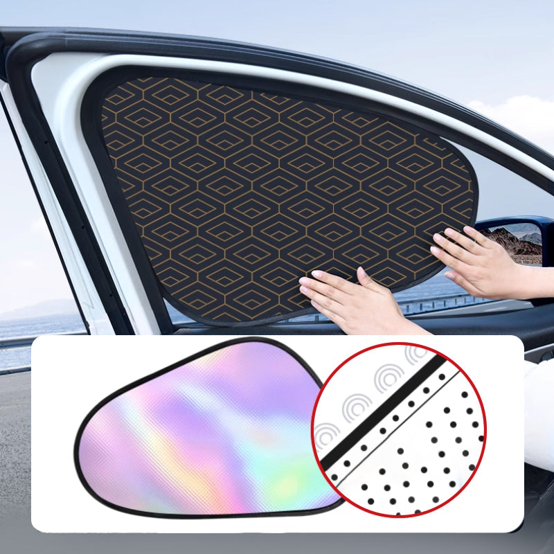 Sola Car Window Shades | UV Protection, Curved Design for Maximum Visibility 4