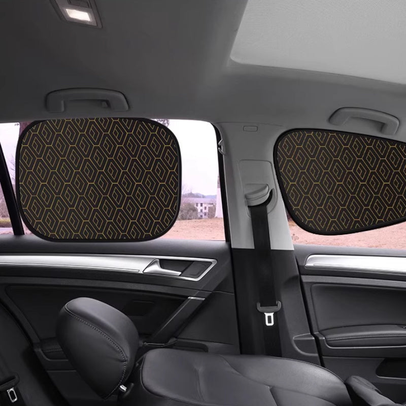 Sola Car Window Shades | UV Protection, Curved Design for Maximum Visibility 6