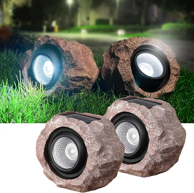 Sola Rock Lamp | Solar Powered, Waterproof 4