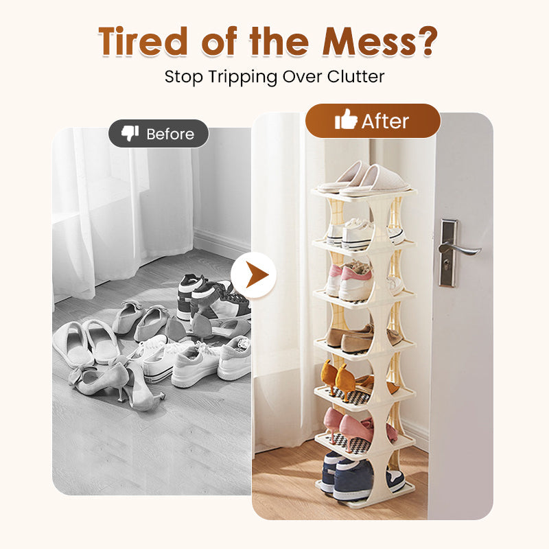 Sola Shoe Rack | Space-Saving, Stackable Design 3