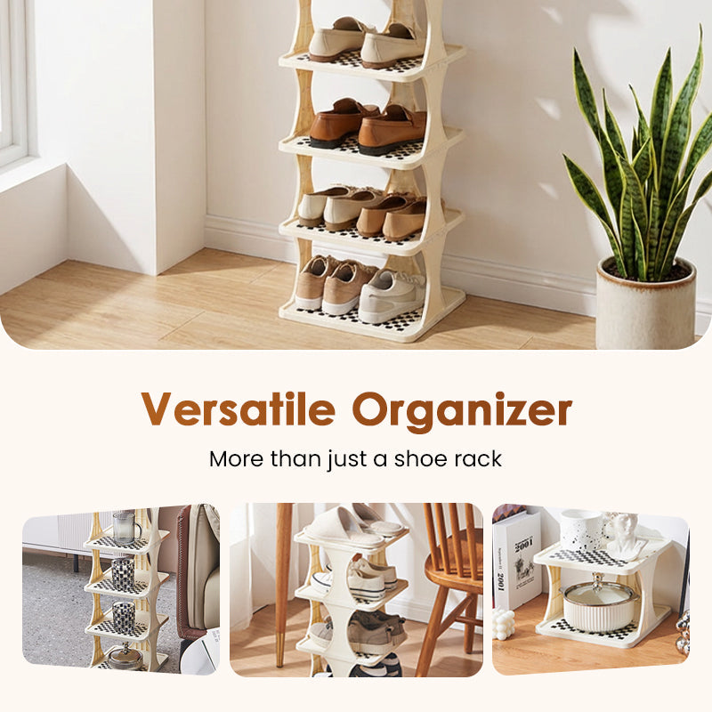 Sola Shoe Rack | Space-Saving, Stackable Design 7