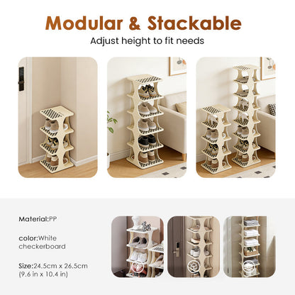Sola Shoe Rack | Space-Saving, Stackable Design 8