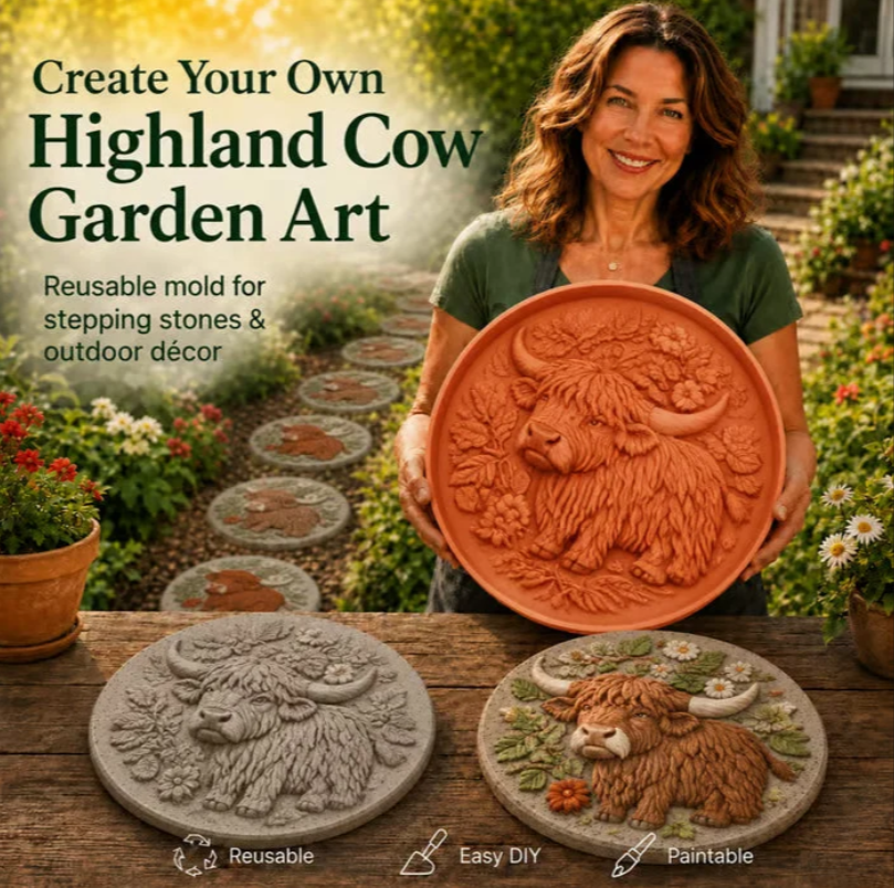 Sola Sunflower Mold | Reusable Garden Art for Custom Stepping Stones 0