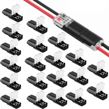 Sola Wire Connector | 2-Pin Solderless Electrical Wire Connectors for LED Strips 0