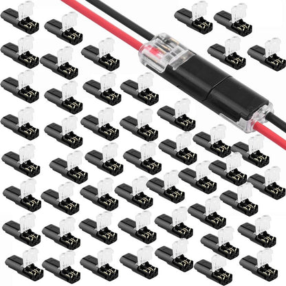 Sola Wire Connector | 2-Pin Solderless Electrical Wire Connectors for LED Strips 8