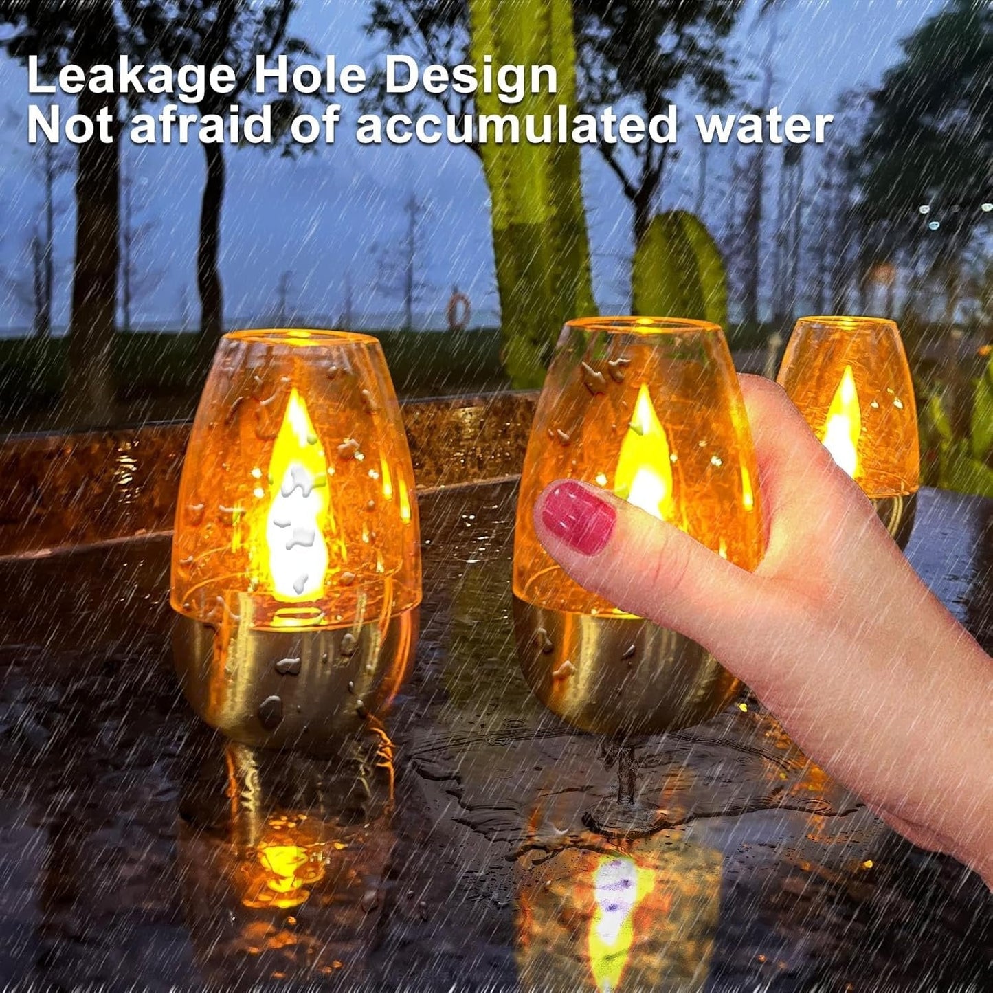 Solaire Tea Lights | Flameless, Waterproof with Dusk Sensor 0