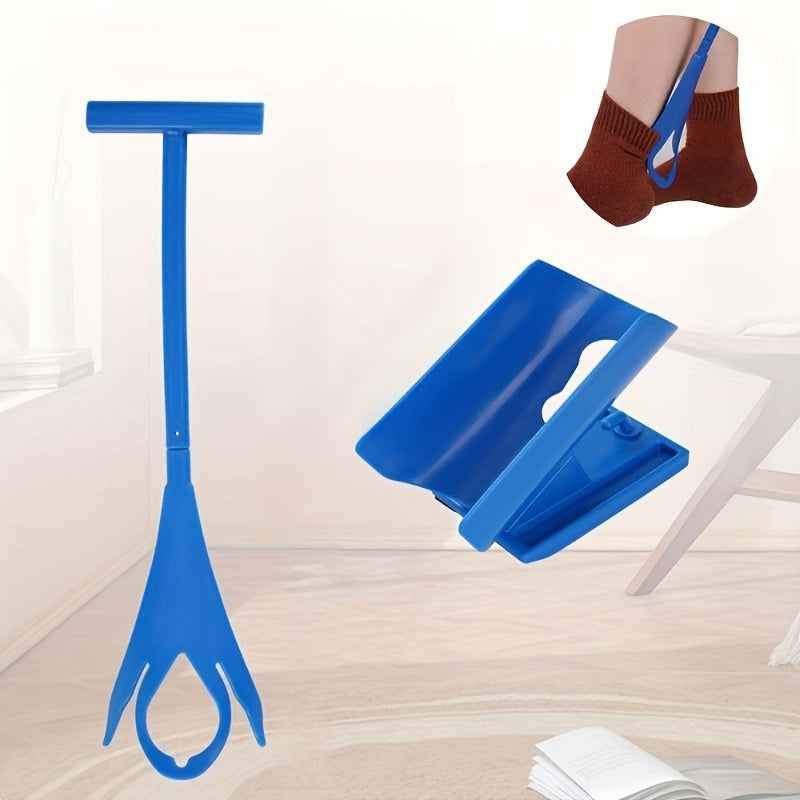 Sole Sock Aid | Easy Grip, Long Handle Sock Assistance Device 3