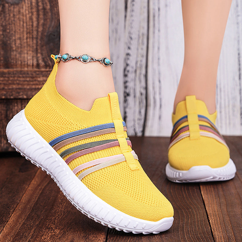 Soleil Casual Sneakers | Breathable Knit, Lightweight Design 8