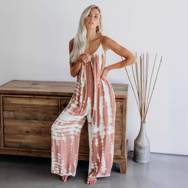Soleil Jumpsuit | Tie-Dye, Wide-Leg Design 3