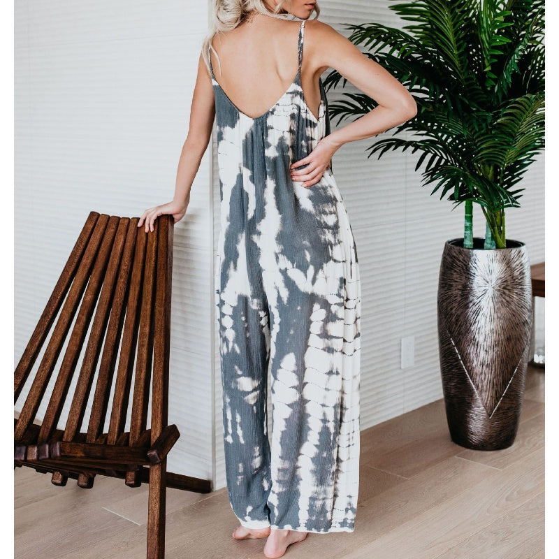 Soleil Jumpsuit | Tie-Dye, Wide-Leg Design 6