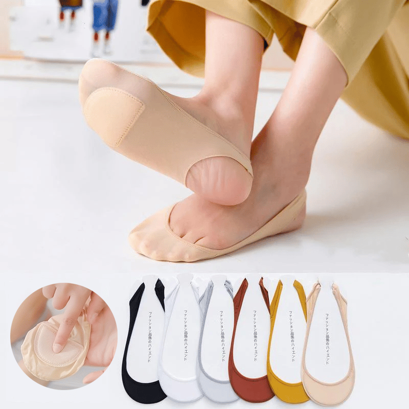 Soleil No Show Socks for Women | Silicone Anti-Slip, Cooling Fabric 0