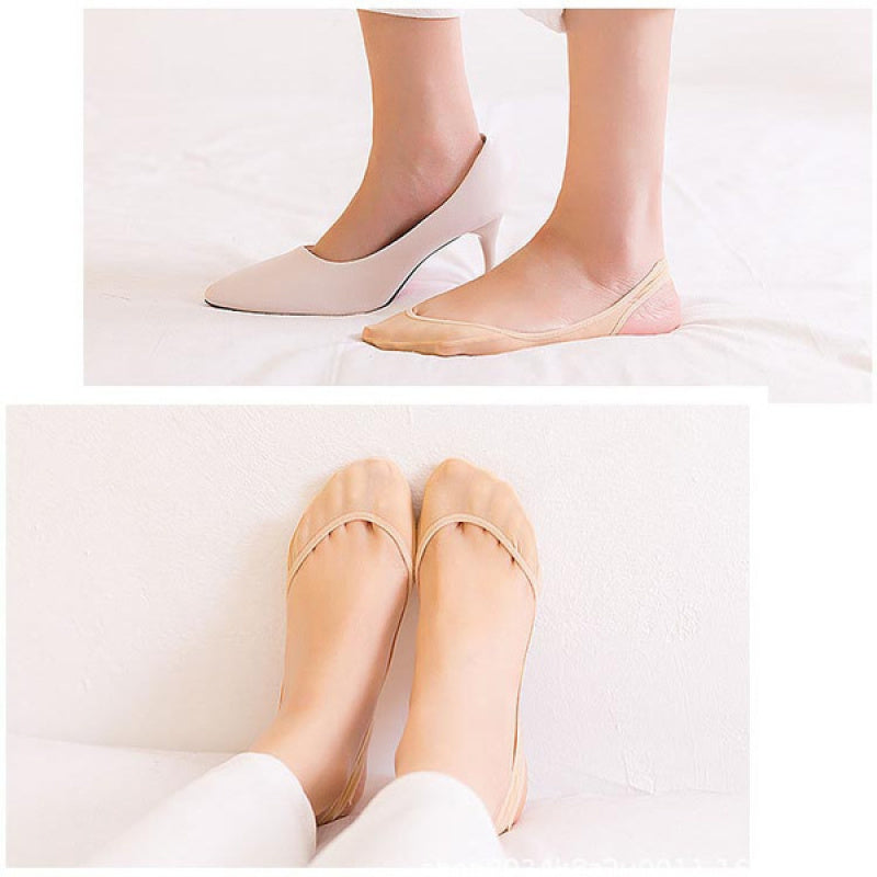 Soleil No Show Socks for Women | Silicone Anti-Slip, Cooling Fabric 4