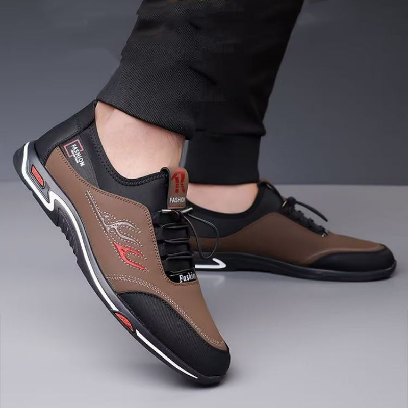 Soleil Slip-On Sneakers | Ultra-Lightweight, Breathable PU Leather 1
