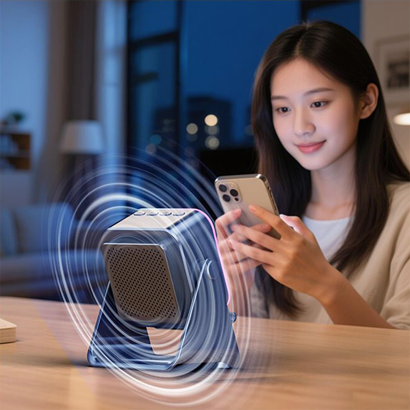 Sonic Induction Speaker | 5-in-1 with Adjustable Phone Stand 6