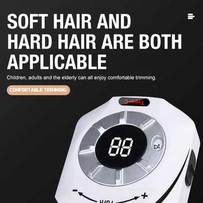 Sonic Self Hair Clipper | Cordless, Adjustable Length, Digital Display for Men 3